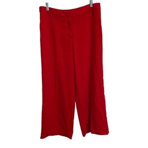 Metrostyle wide leg trouser size 14p‎ red